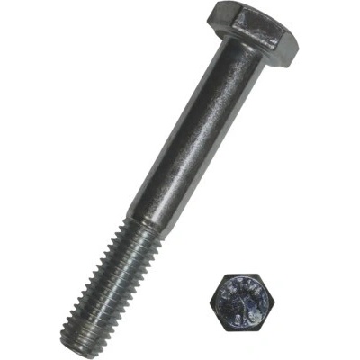 Šesťhranná skrutka 5/16"x2" závit (podobné DIN 931) galvanicky pozinkovaný 1 ks