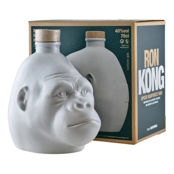 Kong Spiced Rainforest Rum White Design 40% 0,7 L (kartón)