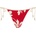 Seafolly Дамско бикини долнище Seafolly Mayflower Hipster Tie Side Bikini bottom - Cosmo Red - размер 44 (EU) (150-6641-0117)