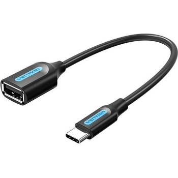 Vention USB-C (M) to USB (F) OTG Cable 0.15m PVC Type CCSBB
