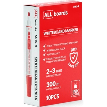 Allboards červený 10 ks,MKS-R/10PCS