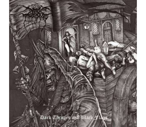 DARKTHRONE - DARK THRONES AND BLACK FLAG CD