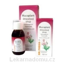 MUCOPLANT PROTI KAŠLI S JITROCELEM A MEDEM POR SIR 100ML