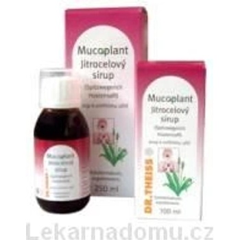 MUCOPLANT PROTI KAŠLI S JITROCELEM A MEDEM POR SIR 100ML