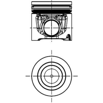 KOLBENSCHMIDT Piest 41106600