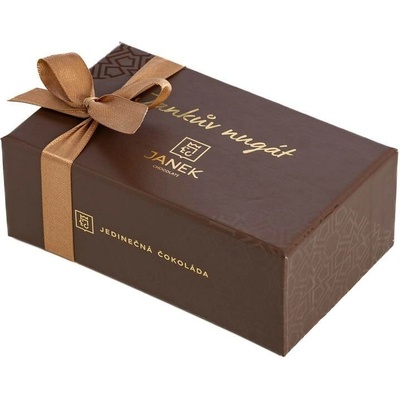 Jankův arašídový nugát cihlička 220 g