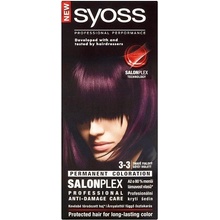 Syoss Permanent Coloration 3-3 Dark Violet