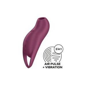 Satisfyer Pocket Pro 1 презареждаем стимулатор за клитор с въздушни вълни лилав (P24809)