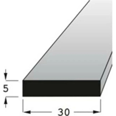Hranolek buk 30x5mm, délka 90cm