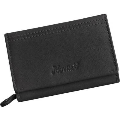 Malá elegantní kožená peněženka Mercucio černá L2511515