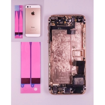 Kryt Apple iPhone 5S zadní + střední zlatý