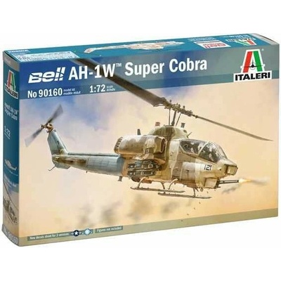 ITALERI Model Kit vrtulník 90160 AH-1W Super Cobra CF_33-90160 1:72
