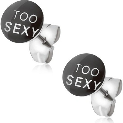 Šperky eshop puzetové náušnice z chirurgické oceli TOO SEXY S52.04