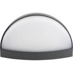UltraLux LED фасадно осветително тяло 7W, 4000K, IP54 - сиво (FOT740GR)