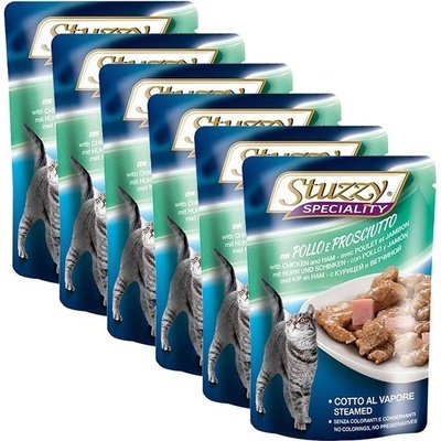 Stuzzy Cat Speciality kuře a šunka 6 x 100 g
