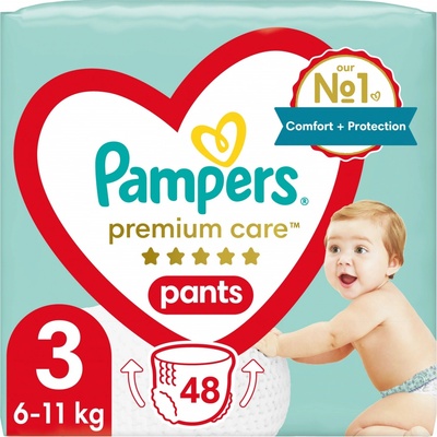 Pampers Premium Care Pants 3 48 ks