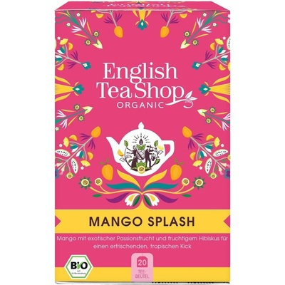 English Tea Shop Organic Mango Splash 20 čajových sáčků