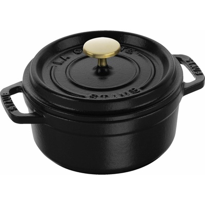 Staub Litinový hrnec s poklicí Cocotte, Ø 14 cm / 0,8 l, černá 1004049