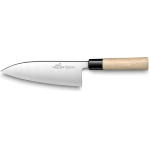 LION SABATIER Японски нож DEBA 18, 5 см, кафяв, Lion Sabatier (LS3502345)