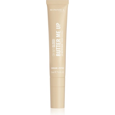 Rimmel Oh My Gloss! Butter Me Up хидратиращ балсам за устни цвят 000 Vanilla Frost 15ml