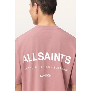 AllSaints уголемена тениска мъжка от памук BACKSTAGE SS CREW (M033PF) - answear - 97,77 лв