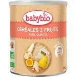 Babybio Био инстантна каша Babybio - Киноа, плодове и зърнени храни, 220 g (3288131500133) - ozone