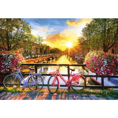 Castorland Picturesque Amsterdam with Bicycles 1000 dielov