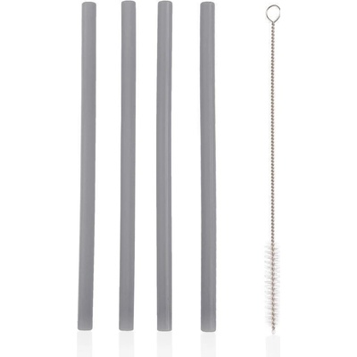 Zopa Silikonové brčko 4 ks Dove grey – Hledejceny.cz