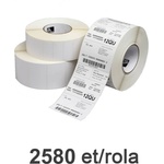 Zebra Самозалепващи SGP етикети Zebra Z-Select 2000T 51x25mm, 2580 ет. /ролка (3007201-T)