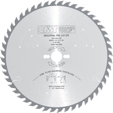 CMT Industrial Pílový kotúč pre pozdĺžne a priečne rezy - D250x3,2 d30 Z48 HM Odhlučnený C28504810M