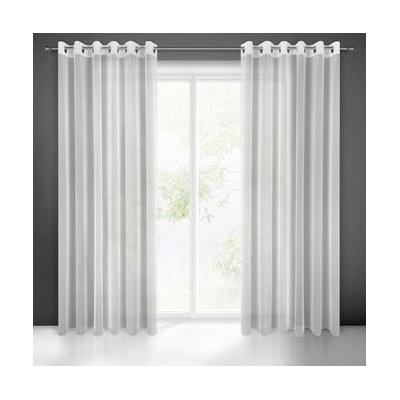 HOTOVÁ ZÁCLONA ESEL 135X250 CM BIELA