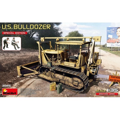 MiniArt U.S. Bulldozer with Crew Special Edition 1:35