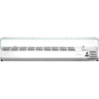 Arktic Chladicí nástavba GN 1/3, 9x GN 1/3, -2/8˚C, 230V/180W, R600a, 2006x395x(H)430mm