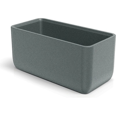 Prosperplast Plastový květináč MOLTAS CASE 80 cm granitově šedý