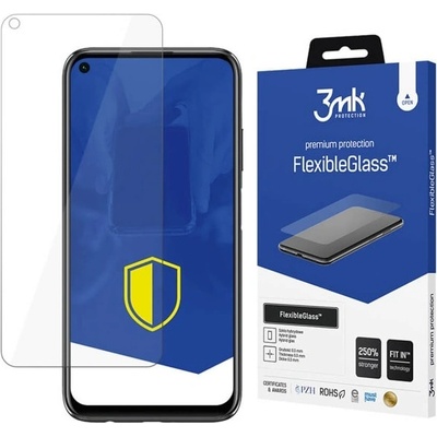 3mk Protection Протектор от закалено стъкло /Tempered Glass/ 3МК FlexibleGlass, за Huawei P40 Lite, хибриден