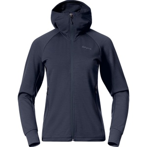 Bergans Дамско вълнено яке Bergans Women's Rabot Merino Tech Midlayer Hoodie Merino hoodie - Navy Blue (105-7222-0113)