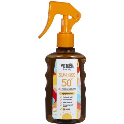 Victoria Beauty Sun Kiss Слънцезащитен мист за тяло, SPF50, 200 ml