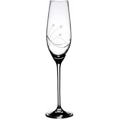 Bohemia Crystal Sklenice na sekt flétny Kathe 6 ks 210 ml