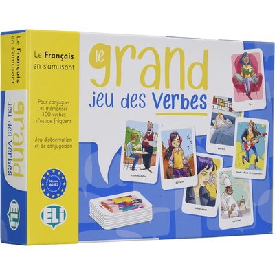 ELi Publishing Образователна игра Le grand jeu des verbes (Френски език) (KLAB10001)