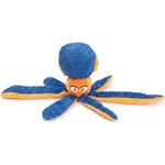 Uniq Pets Plush Dog Toy Sniffies Navy Blue Octopus плюшена играчка октопод за кучета с писукане, 43 x 9, 5 x 5 cm