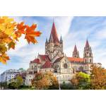 Alipson Puzzle - Puzzle Church of St Francis of Assisi - Vienna, Austria - 1 000 piese