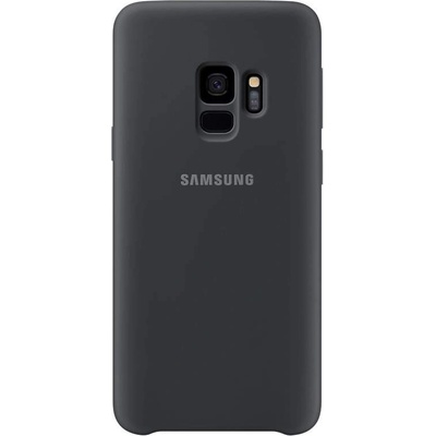 Samsung Silicone Cover Case EF-PG960TB - оригинален силиконов кейс за Samsung Galaxy S9 (черен)