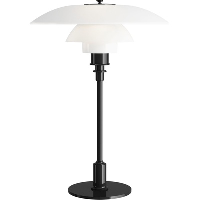 Louis Poulsen Настолна лампа ph със стъклен абажур 33 см черна (5744166195)