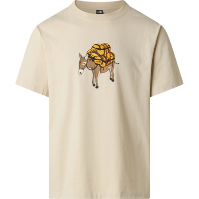 The North Face pánské triko M Donkey Taxi Relaxed Short Sleeve Tee-Graphic béžová