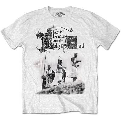 Tričko Monty Python - Knight Riders Biela M
