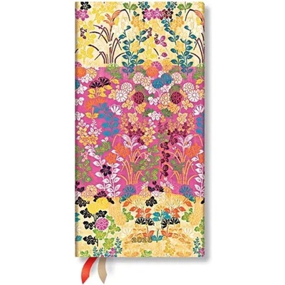 Paperblanks Планер Kara-Ori Pink, Slim, хоризонтален, твърда (1570181423)