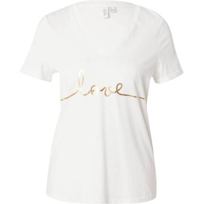 VERO MODA Тениска 'love' бяло, размер m