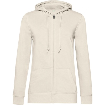 B&C Collection Inspire Zipped Hood /women 01.W36B Off White