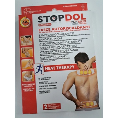 STOPDOL Samohrejivé náplasti 9 x 29cm 2 ks