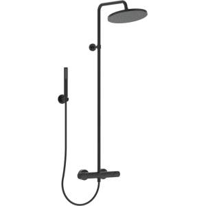 Ideal Standard CeraTherm - Душ комплект T25 с термостат, 30 см, 1 струя, черен BC748XG (BC748XG)